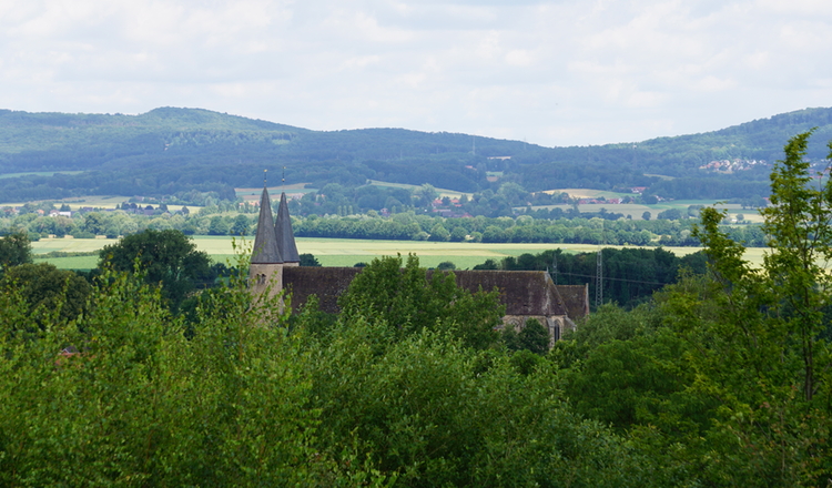 Findlingsgarten Ausblick